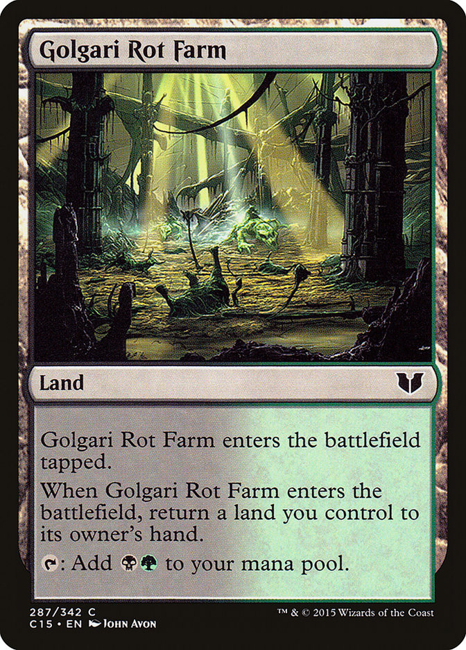 Golgari Rot Farm [Commander 2015] - PokeCharles PokeStore