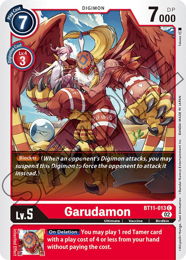 Garudamon [BT11-013] [Dimensional Phase] - PokeCharles PokeStore