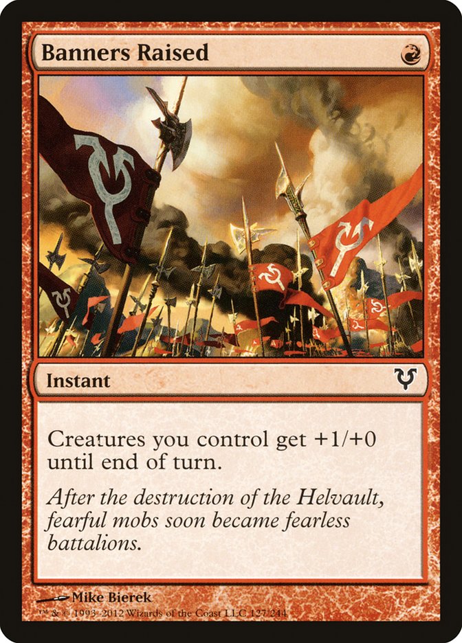 Banners Raised [Avacyn Restored] - PokeCharles PokeStore