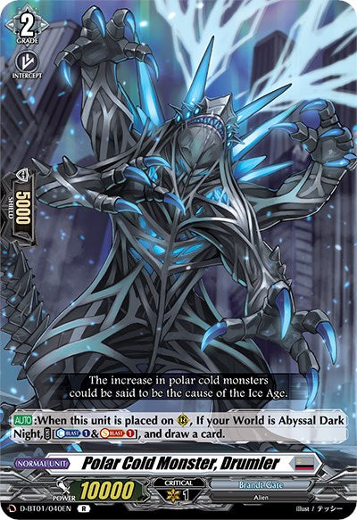 Polar Cold Monster, Drumler (D-BT01/040EN) [Genesis of the Five Greats] - PokeCharles PokeStore