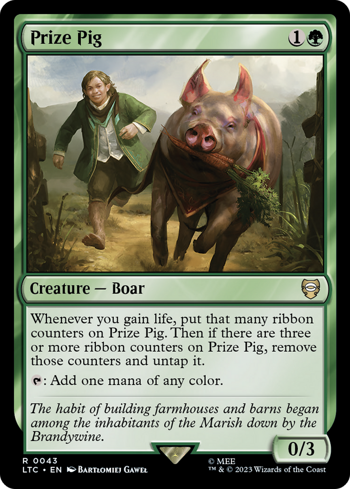 Prize Pig [The Lord of the Rings: Tales of Middle-Earth Commander] - PokeCharles PokeStore