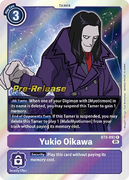Yukio Oikawa [BT8-093] [New Awakening Pre-Release Cards] - PokeCharles PokeStore