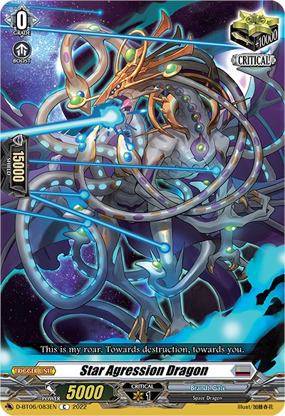 Star Agression Dragon (D-BT06/083EN) [Blazing Dragon Reborn] - PokeCharles PokeStore