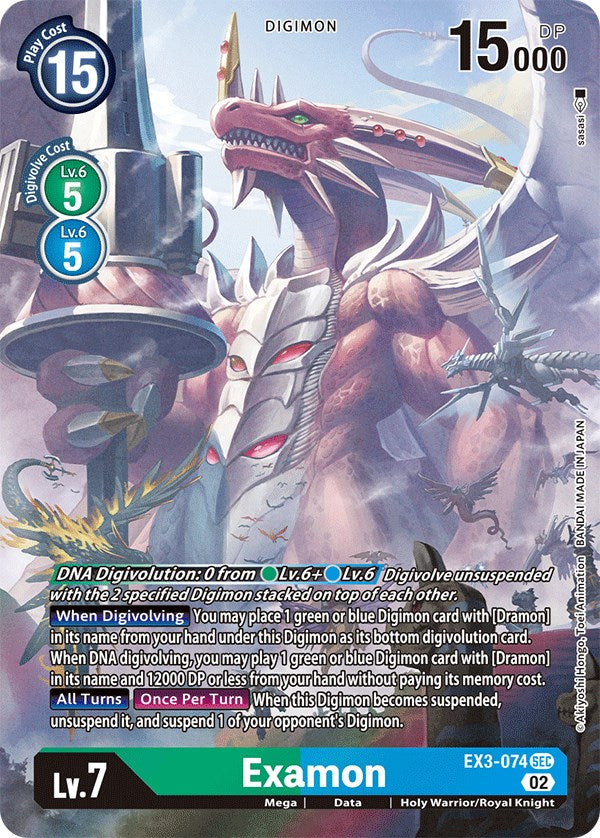 Examon [EX3-074] (Alternate Art) [Draconic Roar] - PokeCharles PokeStore