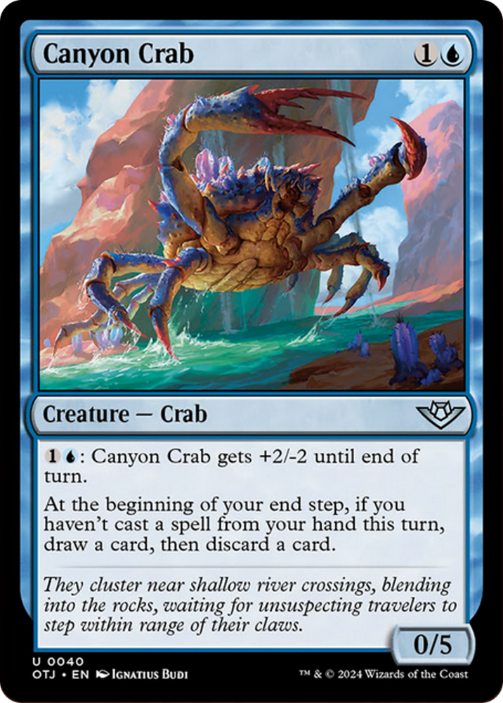 Canyon Crab [Outlaws of Thunder Junction] - PokeCharles PokeStore