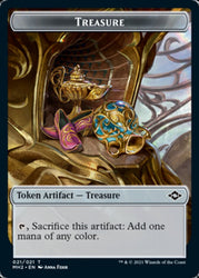 Crab // Treasure (21) Double-Sided Token [Modern Horizons 2 Tokens] - PokeCharles PokeStore