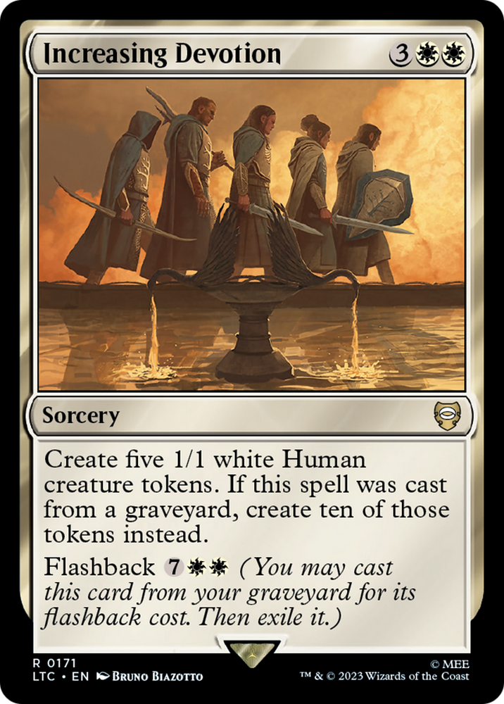 Increasing Devotion [The Lord of the Rings: Tales of Middle-Earth Commander] - PokeCharles PokeStore