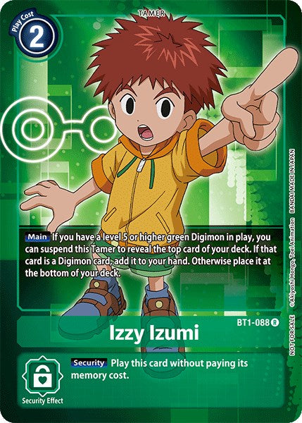 Izzy Izumi [BT1-088] (Official Tournament Pack Vol.3) [Release Special Booster Promos] - PokeCharles PokeStore
