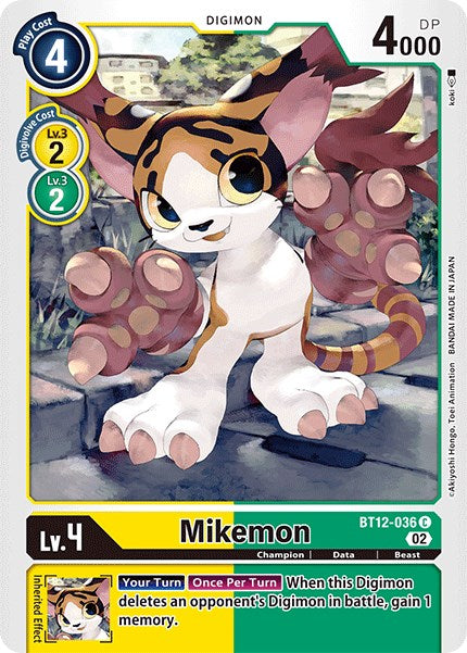 Mikemon [BT12-036] [Across Time] - PokeCharles PokeStore