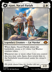 Ajani, Nacatl Pariah // Ajani, Nacatl Avenger [Modern Horizons 3] - PokeCharles PokeStore