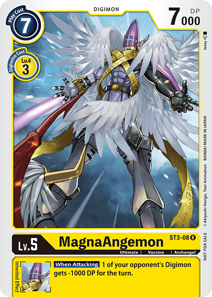 MagnaAngemon [ST3-08] (Official Tournament Pack Vol.3) [Starter Deck: Heaven's Yellow] - PokeCharles PokeStore