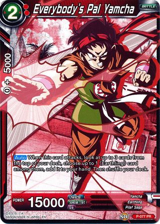 Everybody's Pal Yamcha (Alternate Art) (P-077) [Special Anniversary Set] - PokeCharles PokeStore