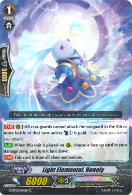 Light Elemental, Honoly (G-BT09/104EN) [Divine Dragon Caper] - PokeCharles PokeStore