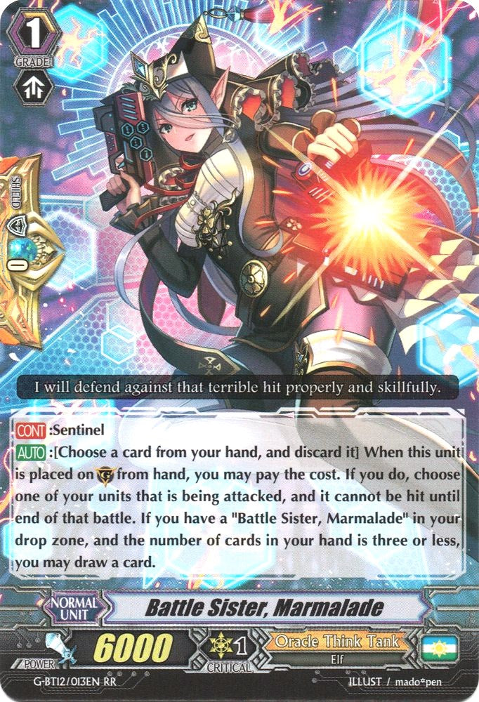 Battle Sister, Marmalade (G-BT12/013EN) [Dragon King's Awakening] - PokeCharles PokeStore