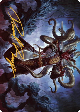 Zevlor, Elturel Exile Art Card (42) (Gold-Stamped Signature) [Commander Legends: Battle for Baldur's Gate Art Series] - PokeCharles PokeStore