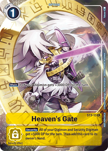 Heaven's Gate [ST3-13] (Tamer's Evolution Box) [Starter Deck: Heaven's Yellow Promos] - PokeCharles PokeStore