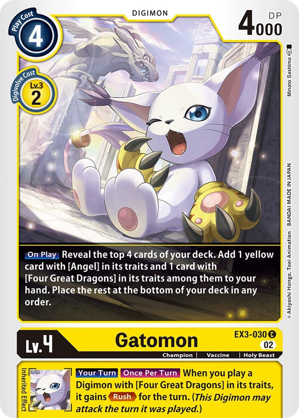 Gatomon [EX3-030] [Draconic Roar] - PokeCharles PokeStore