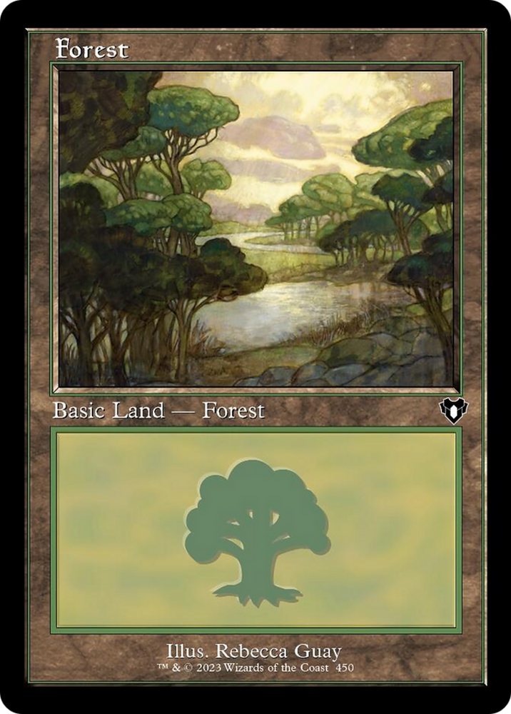 Forest (450) (Retro) [Commander Masters] - PokeCharles PokeStore