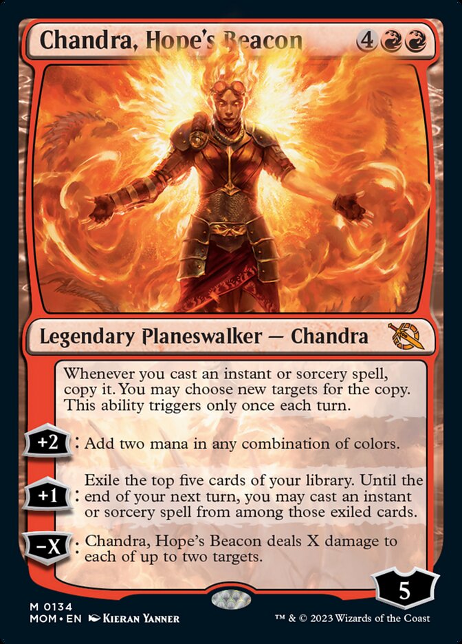 Chandra, Hope's Beacon [March of the Machine] - PokeCharles PokeStore
