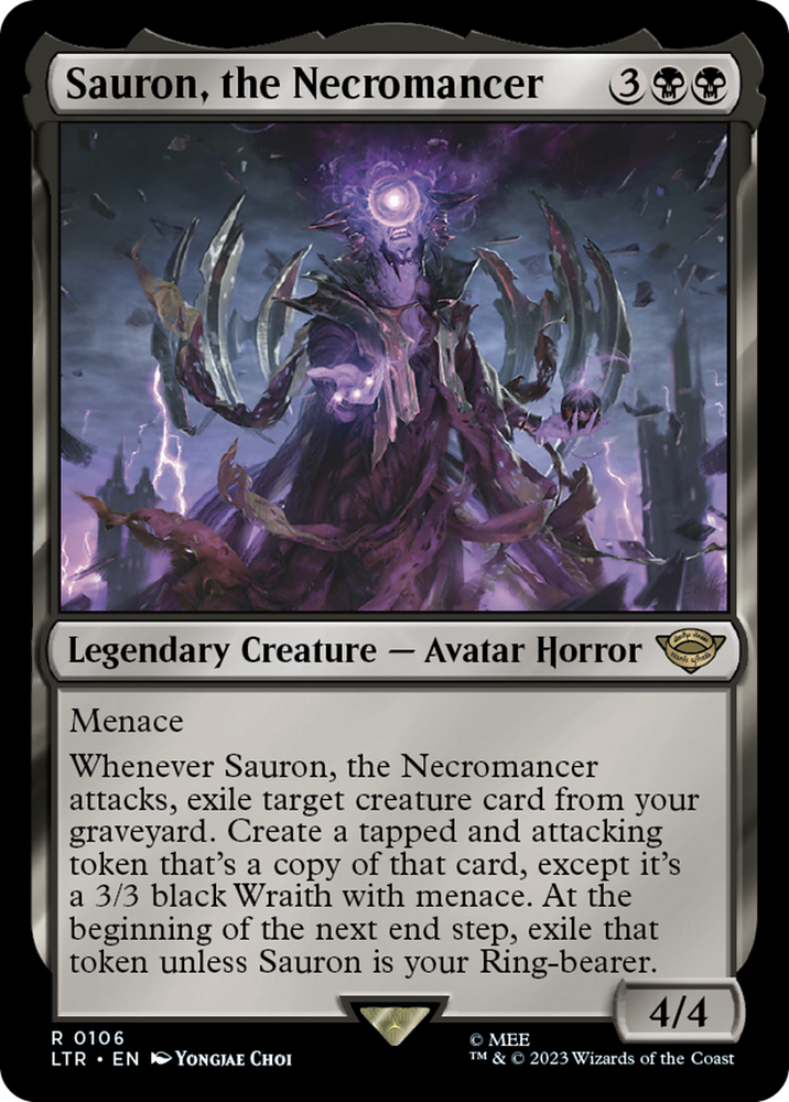 Sauron, the Necromancer [The Lord of the Rings: Tales of Middle-Earth] - PokeCharles PokeStore