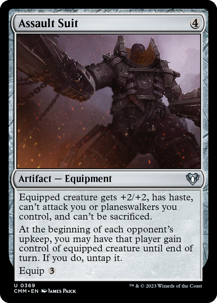 Assault Suit [Commander Masters] - PokeCharles PokeStore