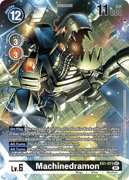 Machinedramon [EX1-073] (Alternate Art) [Classic Collection] - PokeCharles PokeStore