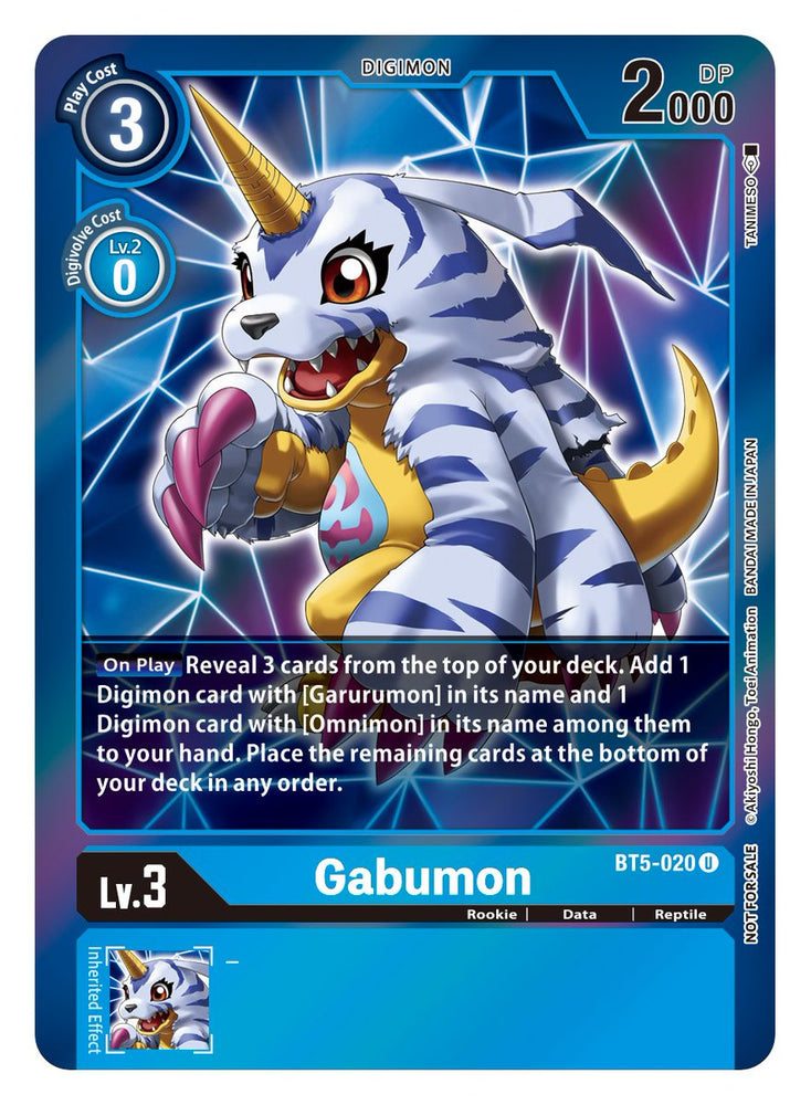 Gabumon [BT5-020] (Event Pack 2) [Battle of Omni] - PokeCharles PokeStore