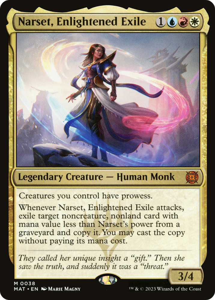 Narset, Enlightened Exile [March of the Machine: The Aftermath] - PokeCharles PokeStore