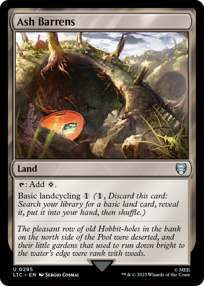 Ash Barrens [The Lord of the Rings: Tales of Middle-Earth Commander] - PokeCharles PokeStore
