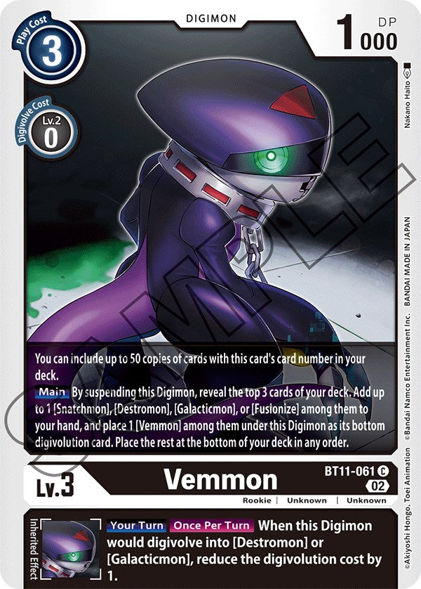 Vemmon [BT11-061] [Dimensional Phase] - PokeCharles PokeStore