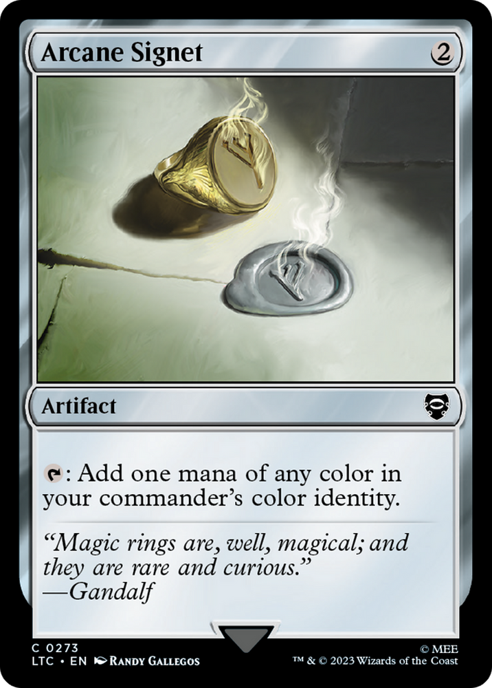 Arcane Signet [The Lord of the Rings: Tales of Middle-Earth Commander] - PokeCharles PokeStore