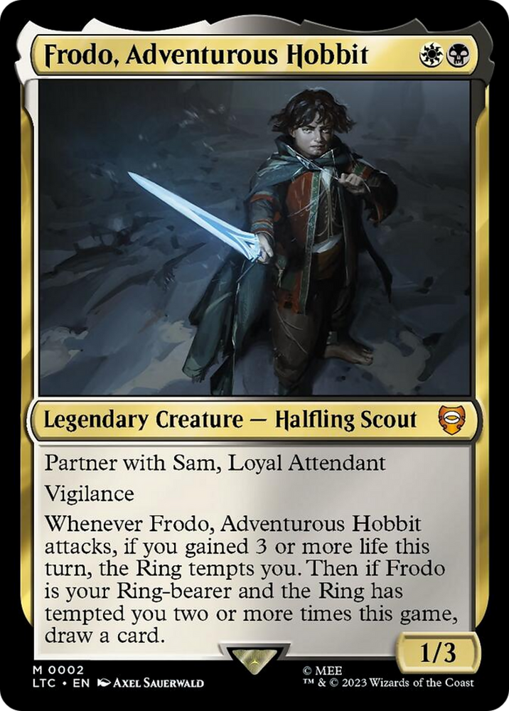Frodo, Adventurous Hobbit [The Lord of the Rings: Tales of Middle-Earth Commander] - PokeCharles PokeStore