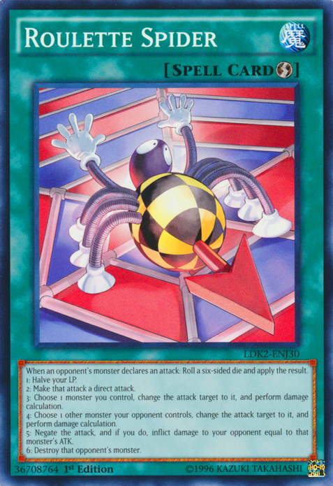 Roulette Spider [LDK2-ENJ30] Common - PokeCharles PokeStore