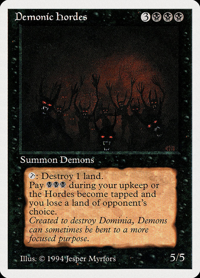 Demonic Hordes [Summer Magic / Edgar] - PokeCharles PokeStore