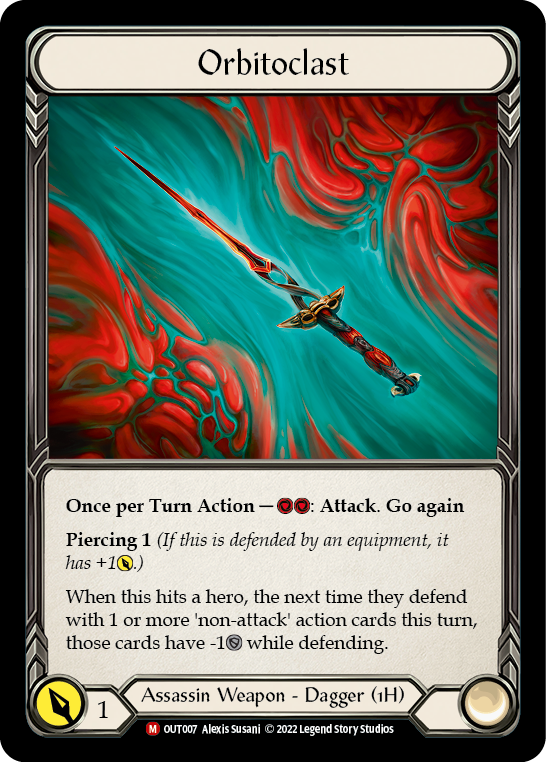 Orbitoclast [OUT007] (Outsiders)  Cold Foil - PokeCharles PokeStore