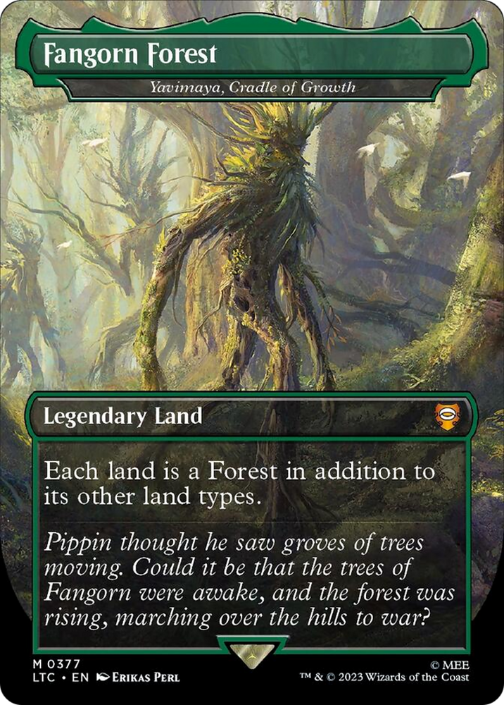 Fangorn Forest - Yavimaya, Cradle of Growth [The Lord of the Rings: Tales of Middle-Earth Commander] - PokeCharles PokeStore