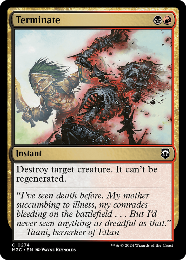 Terminate (Ripple Foil) [Modern Horizons 3 Commander] - PokeCharles PokeStore
