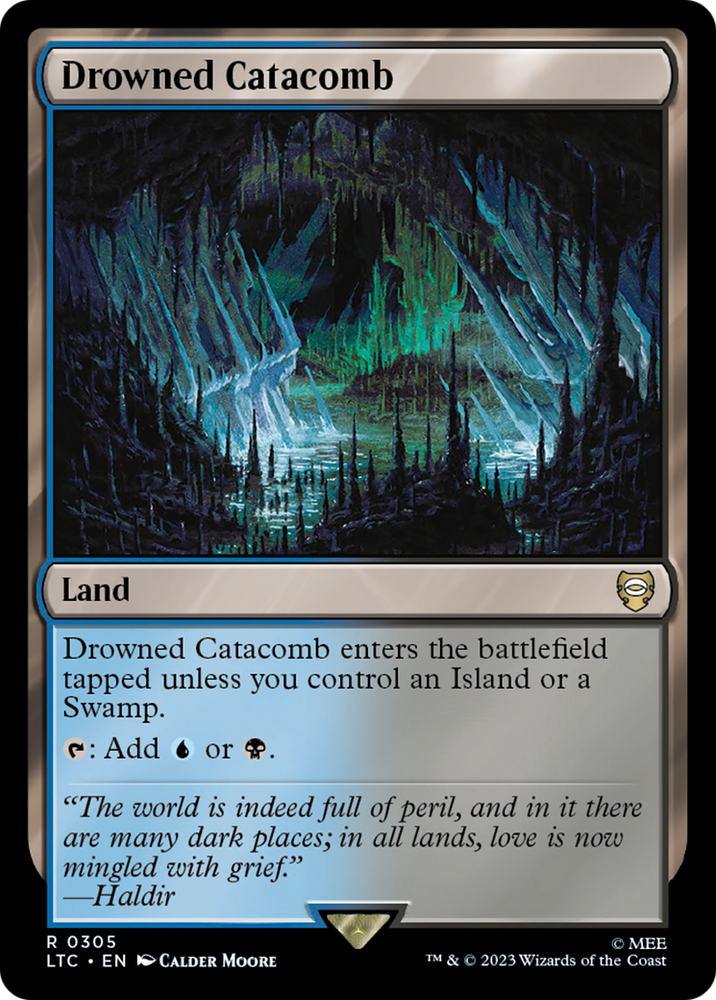 Drowned Catacomb [The Lord of the Rings: Tales of Middle-Earth Commander] - PokeCharles PokeStore