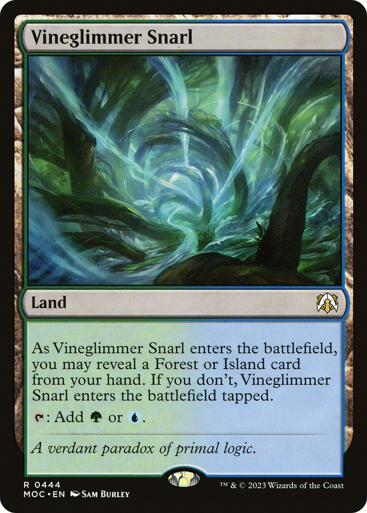 Vineglimmer Snarl [March of the Machine Commander] - PokeCharles PokeStore
