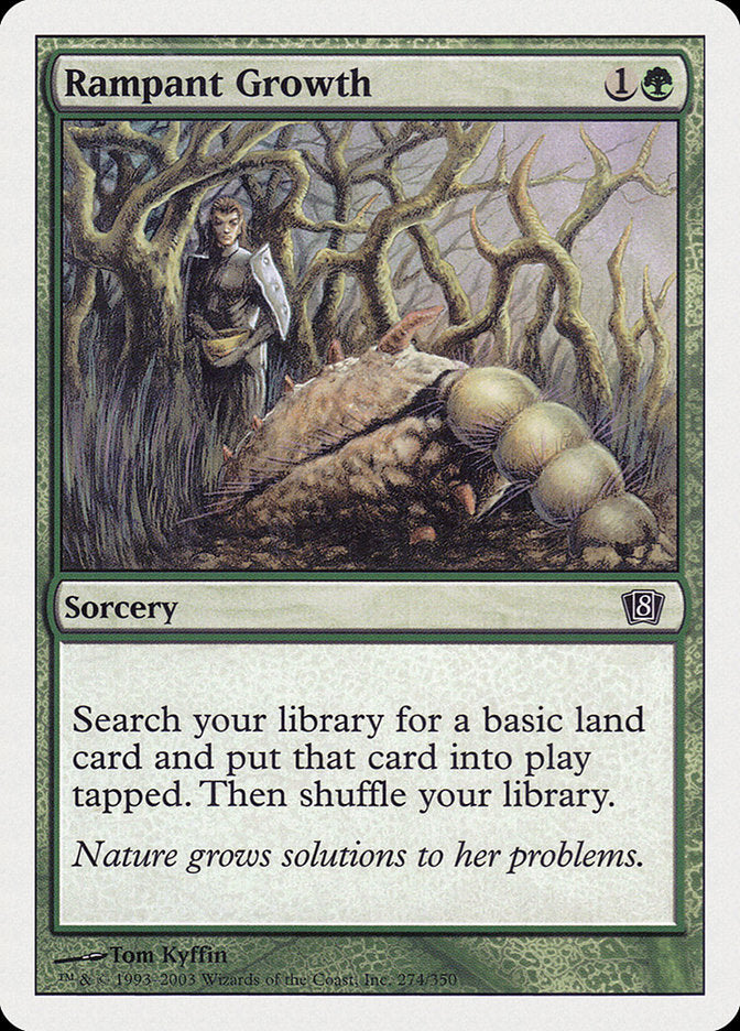 Rampant Growth [Eighth Edition] - PokeCharles PokeStore
