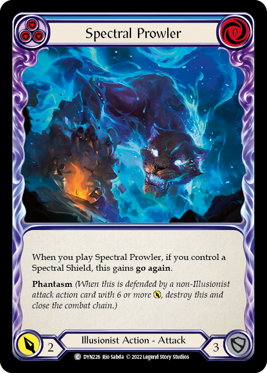 Spectral Prowler (Blue) [DYN226] (Dynasty) - PokeCharles PokeStore