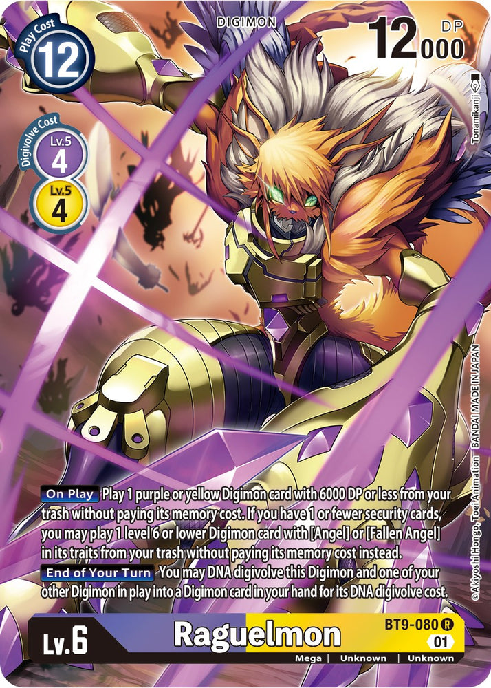 Raguelmon [BT9-080] (Alternate Art) [X Record] - PokeCharles PokeStore