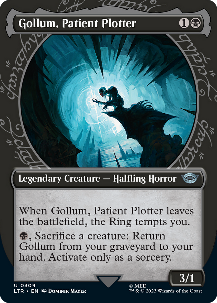 Gollum, Patient Plotter (Showcase Ring Frame) [The Lord of the Rings: Tales of Middle-Earth] - PokeCharles PokeStore