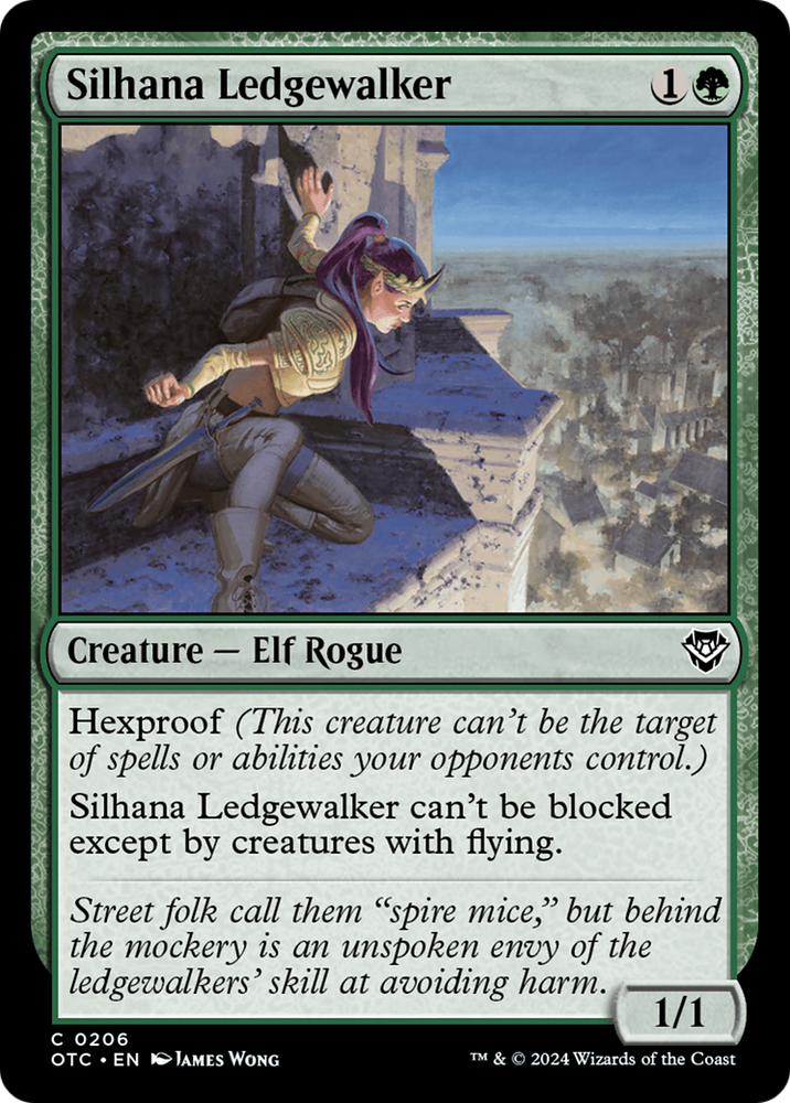 Silhana Ledgewalker [Outlaws of Thunder Junction Commander] - PokeCharles PokeStore