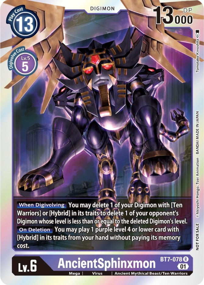 AncientSphinxmon [BT7-078] (Event Pack 3) [Next Adventure Promos] - PokeCharles PokeStore