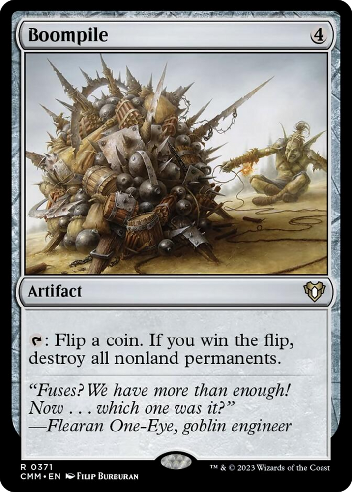 Boompile [Commander Masters] - PokeCharles PokeStore