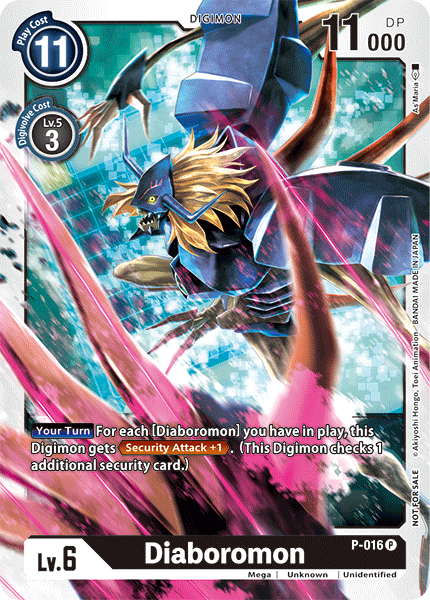 Diaboromon [P-016] [Promotional Cards] - PokeCharles PokeStore