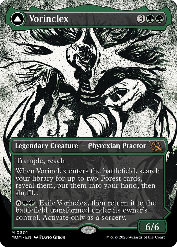 Vorinclex // The Grand Evolution (Showcase Planar Booster Fun) [March of the Machine] - PokeCharles PokeStore