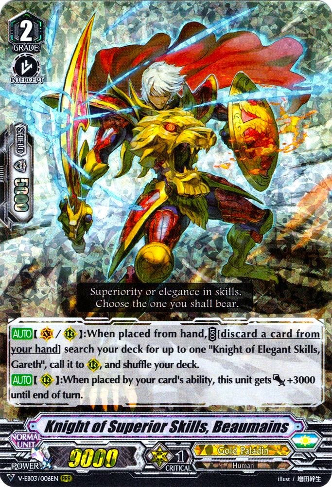 Knight of Superior Skills, Beaumains (V-EB03/006EN) [ULTRARARE MIRACLE COLLECTION] - PokeCharles PokeStore