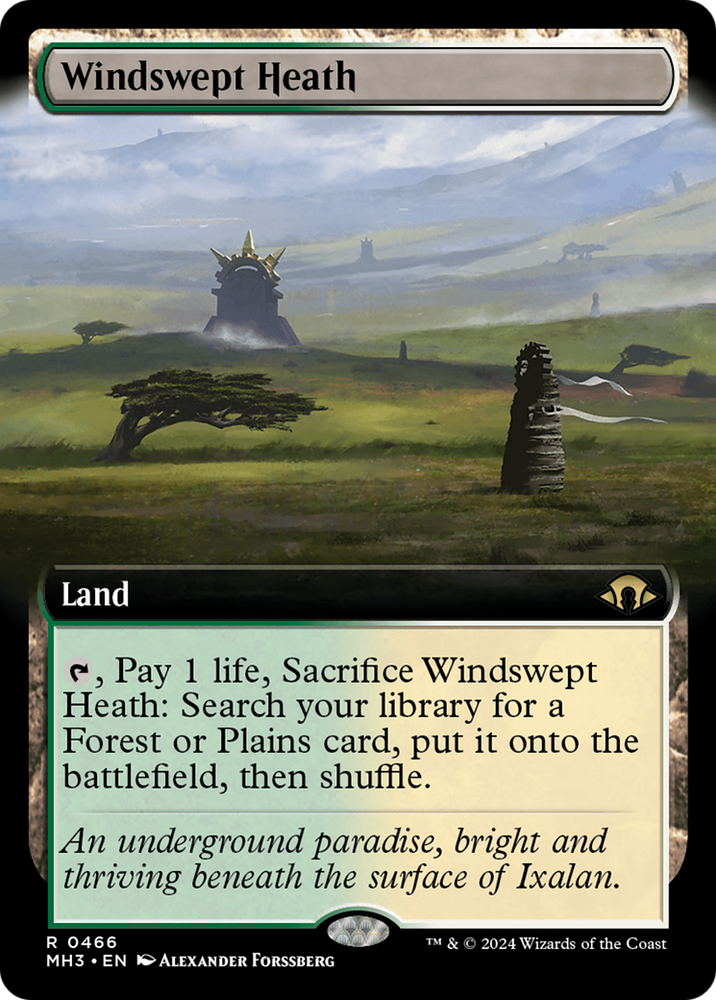 Windswept Heath (Extended Art) [Modern Horizons 3] - PokeCharles PokeStore